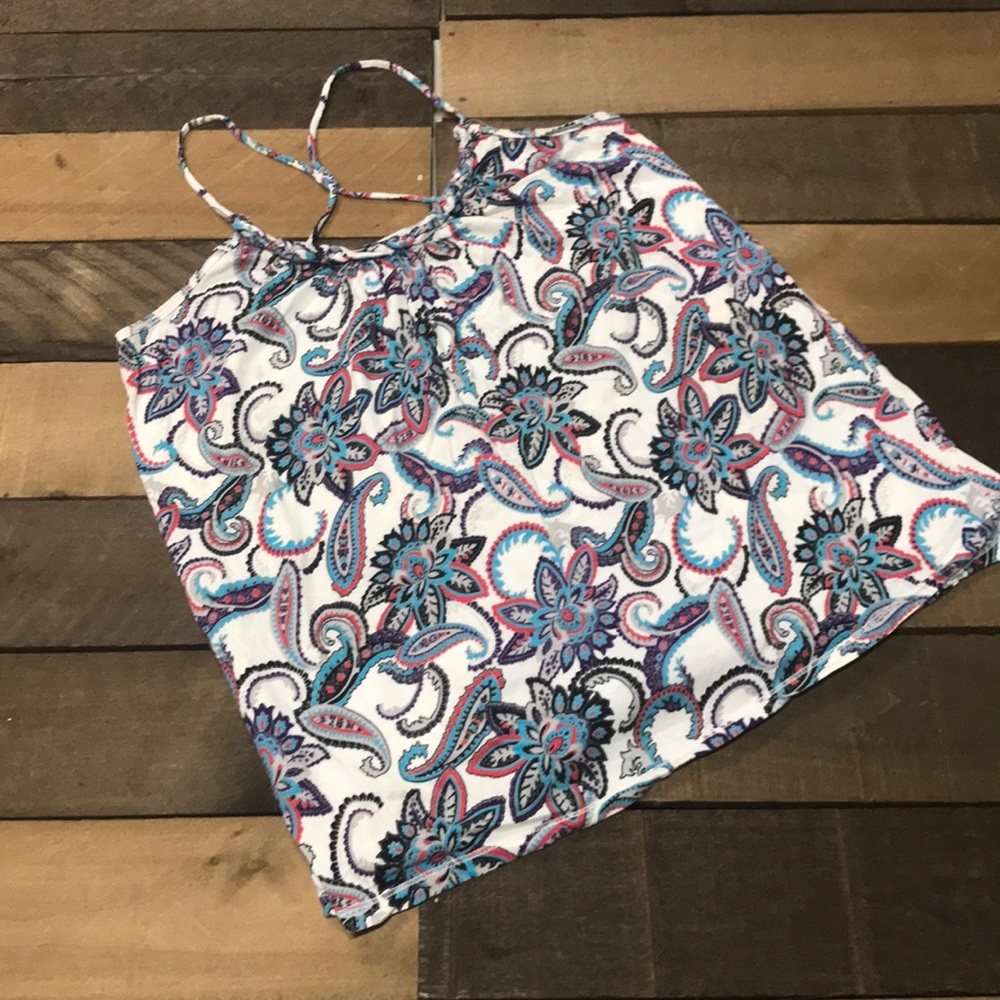 Adorable paisley Tank